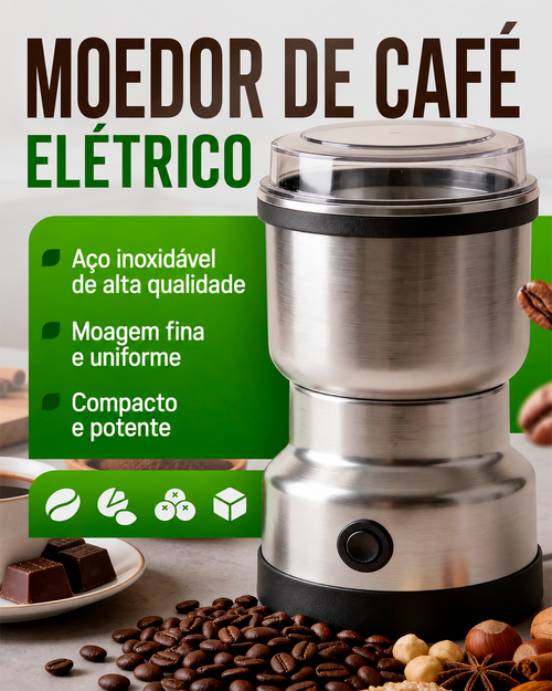 Moedor Elétrico Processador de Grãos