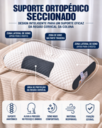 Travesseiro Ortopédico Cervical Ergonômico