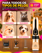 Maquina de Tosar Pet Tosquiadeira